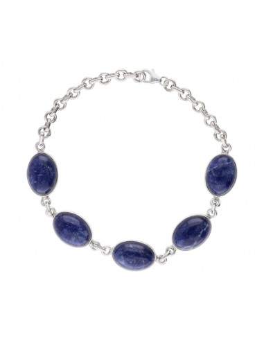 Bracciale di Sodalite di medie...