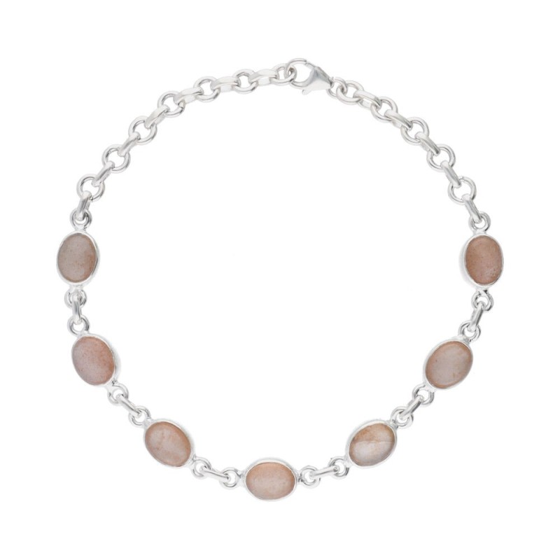 Bracciale in Adularia Piccolo in Argento Sterling 925