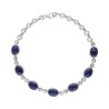 Petit bracelet de sodalite en argent 925