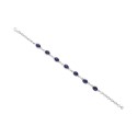 Bracciale in Sodalite Piccolo in Argento Sterling 925