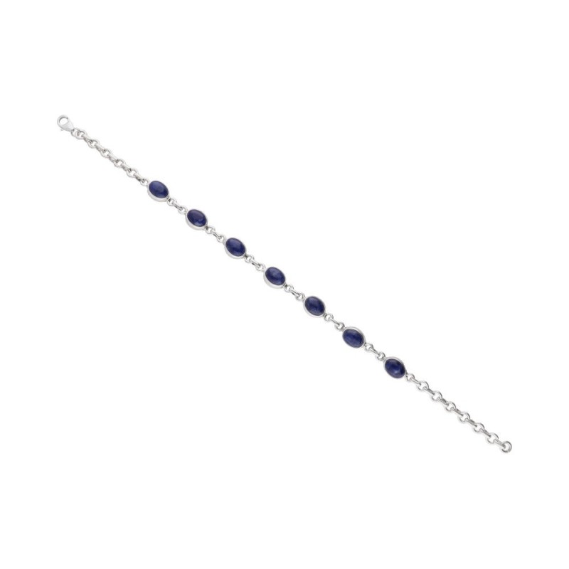 Bracciale in Sodalite Piccolo in Argento Sterling 925