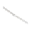 Small Sodalite Bracelet in Sterling Silver 925
