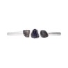 Bracelet en argent 925 Iolite brute