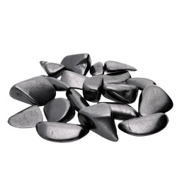 Ciottoli di shungite lucidati 2x4 cm (250 g)