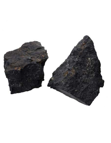 Piedra Shungit en Bruto – Protección 5G – Pack 1KG (Piezas grandes)