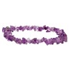 Pulseira de chips de ametista