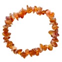 Pulseira de chips de cornalina