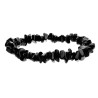 Bracciale con chips di tormalina nera