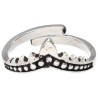 Anillo en Baño de Plata -A30-