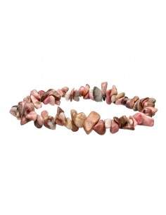 Pulseira de Chip Rhodonite