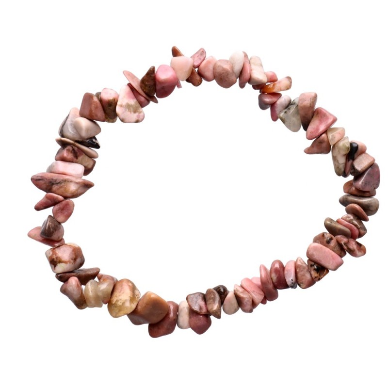 Bracciale Chip di Rodonite