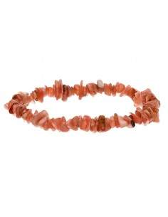 Rhodochrosite Chip Bracelet