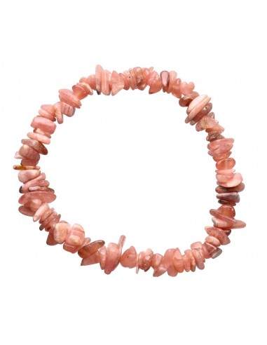 Bracciale con chip di Rodocrosite