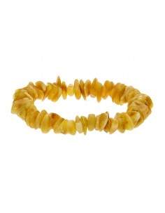 Bracciale Chip di Ambra Chiaro