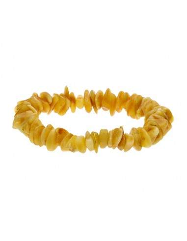 Bracciale Chip di Ambra Chiaro