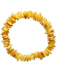 Bracciale Chip di Ambra Chiaro 2