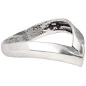 Bague plaquée argent -A54-
