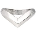 Bague plaquée argent -A54-