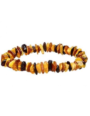 Pulsera Chip di Ambra Combinato