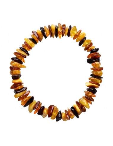 Pulsera Chip di Ambra Combinato