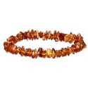 Dark Amber Chip Bracelet