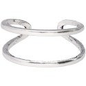 Bague plaquée argent -A7-