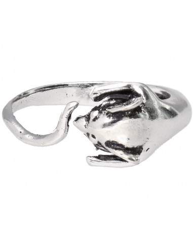 Anello in bagno d'argento -A41-