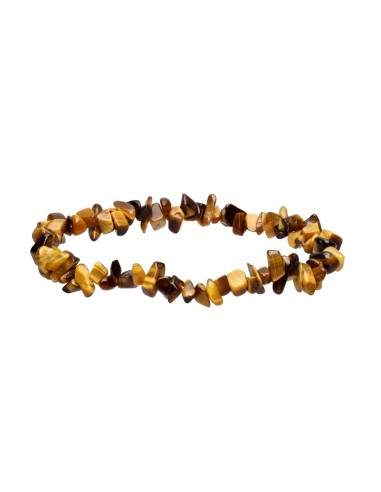 Bracciale con chip in occhio di tigre