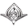 Bague plaquée argent -A31-