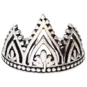 Bague plaquée argent -A45-