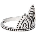 Bague plaquée argent -A45-