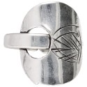 Bague plaquée argent -A21-
