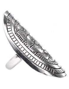 Silver Plated Ring -A63- 2