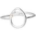 Silver Plated Ring -A62-