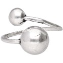 Bague plaquée argent -A5-