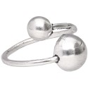 Bague plaquée argent -A5-