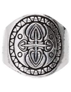 Bague plaquée argent -A50-