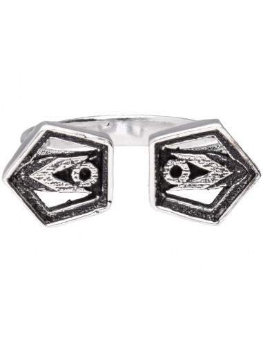 Anello in bagno d'argento -A61-