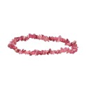 Pulseira de Chip de Turmalina Rubelite