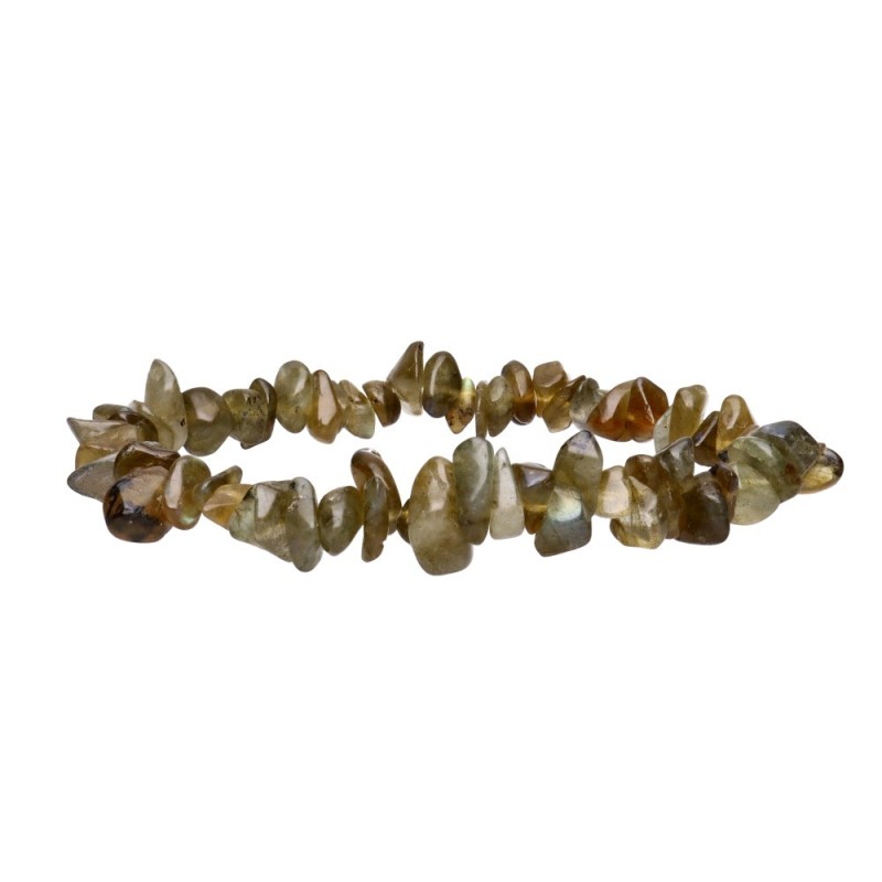 Bracciale con chips di labradorite