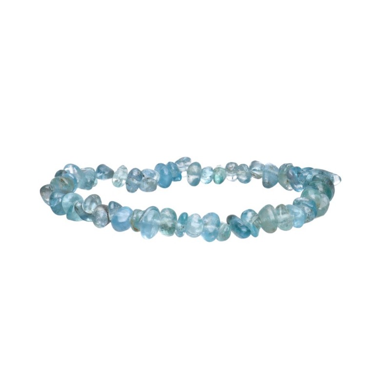 Bracciale Chip di Apatite Chiara