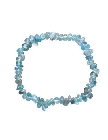 Pulsera Chip di Apatite Chiaro