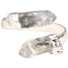 Silver Plated Quartz Ring -A83-