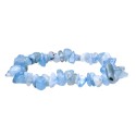 Pulsera Chip de Aguamarina