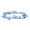 Bracelet à puces d'aigue-marine
