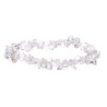 Bracciale con chip di quarzo trasparente