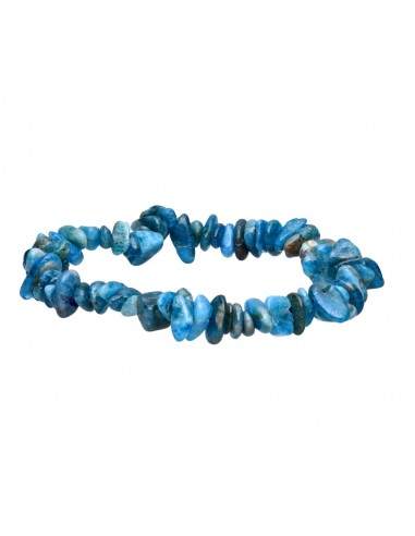 Pulsera Chip di Apatito Oscuro