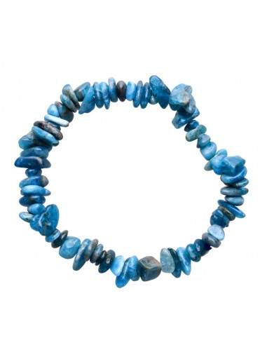 Pulsera Chip di Apatito Oscuro