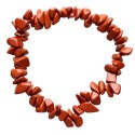 Red Jasper Chip Bracelet
