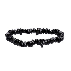Bracciale con chips di ossidiana